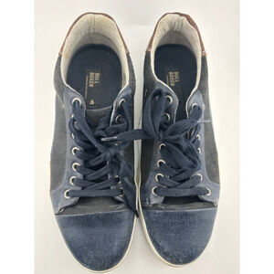 Men's Bull Boxer Sneakers, Size 8, Blue